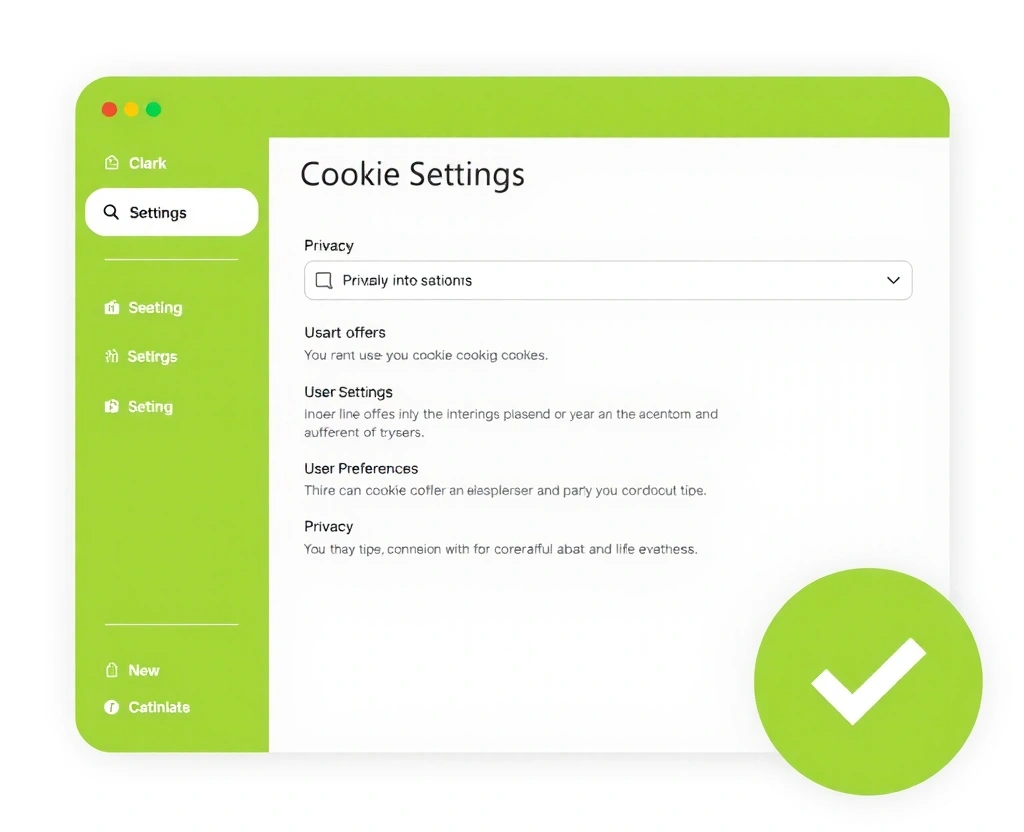 Configuración de cookies y privacidad