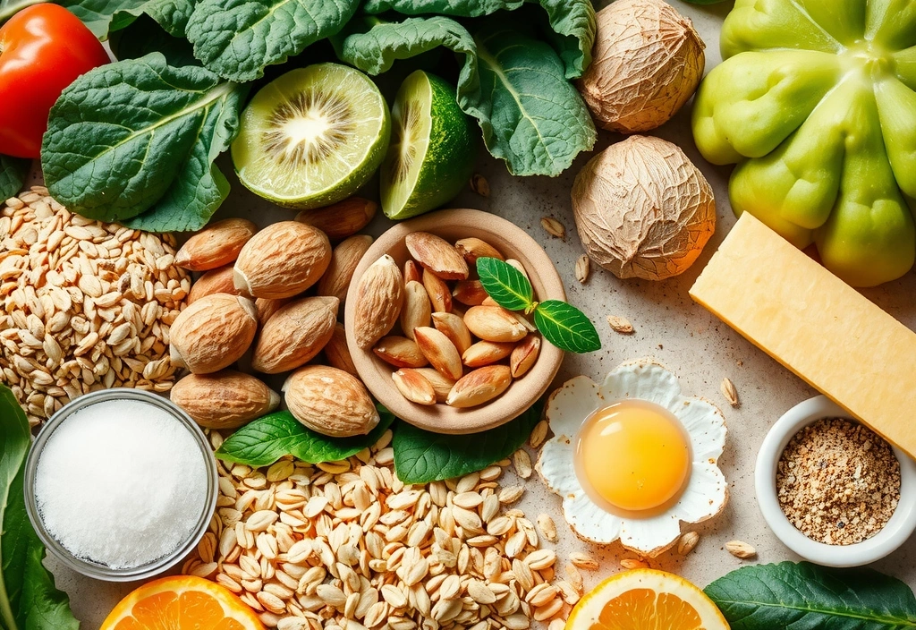 Minerales naturales y alimentos ricos en minerales